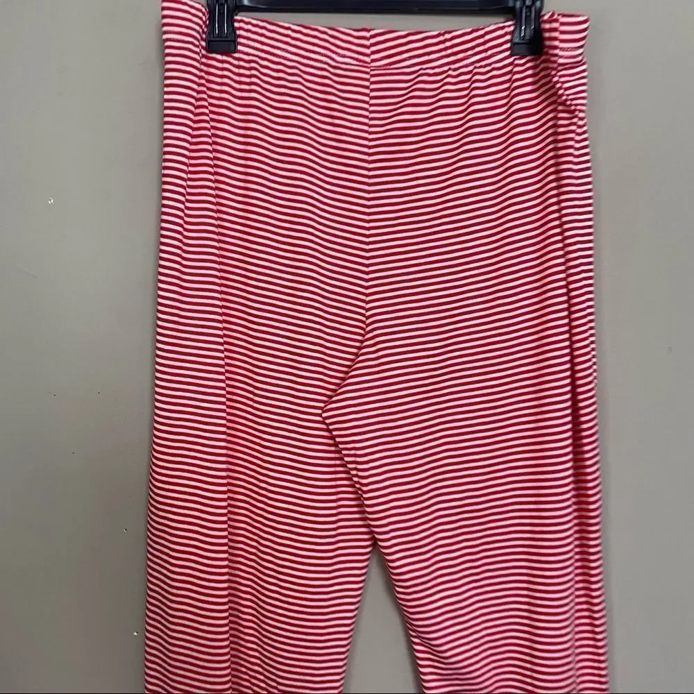 SWEET Treasures Red White Striped Pajama Sleepwear Pants - Picture 6 of 8